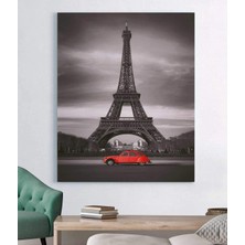 Stella Store Eyfel Kulesi ve Kırmızı Araç