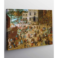 Stella Store Pieter Brueghel - Children's Games Tablosu