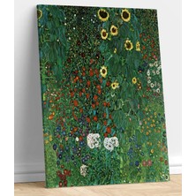 Stella Store Gustav Klimt - Çiftlik Bahçe Ayçiçeği Kanvas Tablo