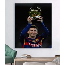 Stella Store Futbol Yıldızı Lionel Messi Kanvas Tablo