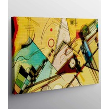 Stella Store Renk Geometri Kanvas Tablo