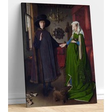 Stella Store Van Eyck Arnolfini Düğün Kanvas Tablo