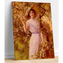 Stella Store Emile Vernon Kiraz Çiçeği  Kanvas Tablo