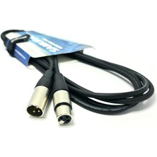 Roxtone Xlr Erkek-Xlr Dişi Mikrofon Kablosu 5mt RX-K12105