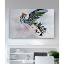 Stella Store Anka Kuşu Renkli Kanvas Tablo