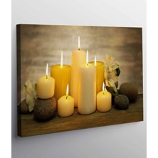 Stella Store Mum Işığı Kanvas Tablo