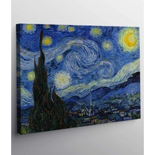 Stella Store Vincent Van Gogh Yıldızlı Gece Kanvas Tablo