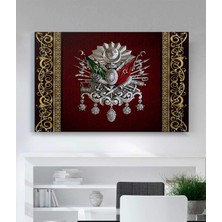 Stella Store Osmanlı Imparatorluğu Arması Kanvas Tablo