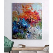 Stella Store Yağlıboya Görünümlü Dekoratif Kanvas Tablo