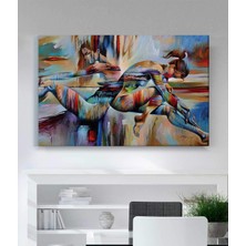 Stella Store Yağlıboya Görnümlü Kanvas Tablo