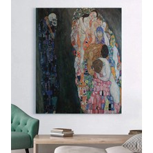 Stella Store Gustav Klimt Ölüm ve Yaşam Kanvas Tablo