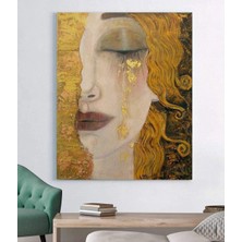 Stella Store Gustav Klimt Golden Tears Kanvas Tablo