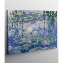 Stella Store Claude Monet-Nilüferler Kanvas Tablo