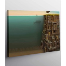 Stella Store Yağlı Boya Görünümlü Kanvas Tablo