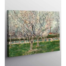 Stella Store Vincent Van Gogh Yağlıboya Görünümlü Ağaç Kanvas Tablo