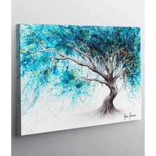 Stella Store Modern Renkli Ağaç Kanvas Tablo