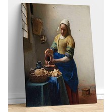 Stella Store Johannes Vermeer Sütçü Kadın Kanvas Tablo