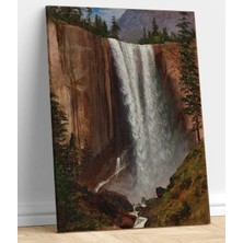 Stella Store Albert Bierstadt Vernal Fall  Kanvas Tablo