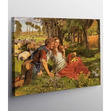 Stella Store William Holman Hunt The Hireling Shepherd  Kanvas Tablo