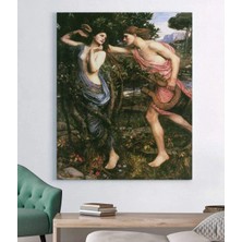Stella Store John William Waterhouse Apollo ve Daphne Kanvas Tablo