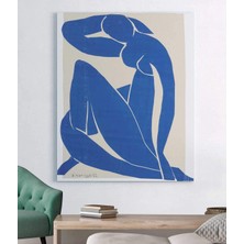 Stella Store Henri Matisse Mavi Çıplak Kanvas Tablo