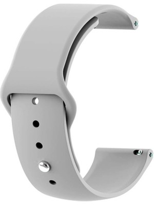Gpack Huawei Watch Gt 3 Elite 46MM Kordon Mat Klasik Silikon Krd 11 Gri