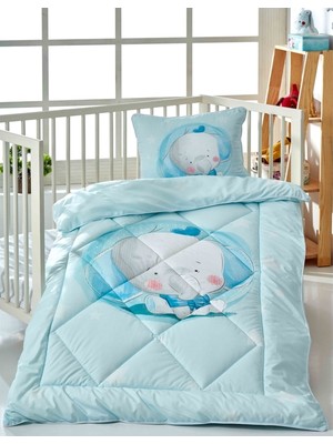 Komfort Home Dijital Baskılı Thermal Kumaş Bebek Yorgan Seti / B3