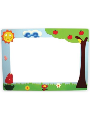 Woody Life Ilkbahar Çocuk Odası Anaokulu Kreş Yazı Tahtası 135 x 100 cm