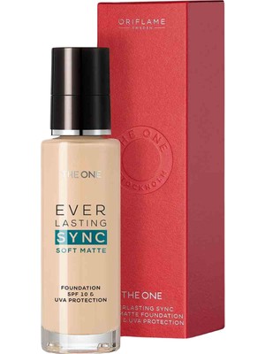 Oriflame The One Everlasting Sync Soft Matte Fondöten - Vanilla Neutral