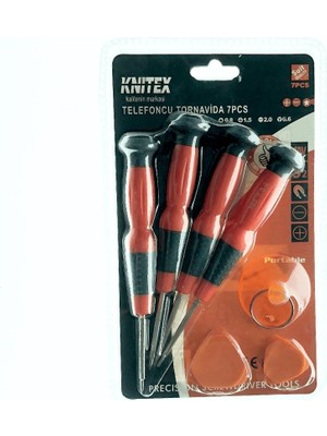 Aiwa 7 Parça Telefoncu Tornavida Takımı