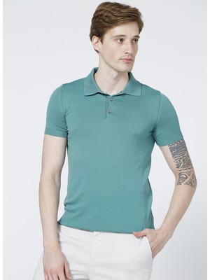 Polo Studio X Fabrika Polo Yaka Basic Petrol Triko