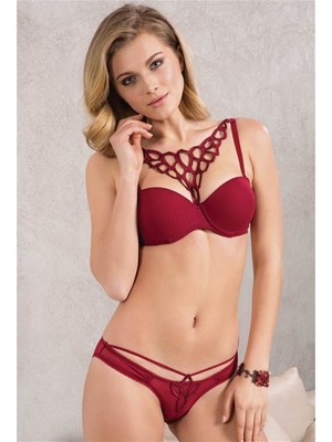 Anıl Destekli Sütyen Külot Takım 4715