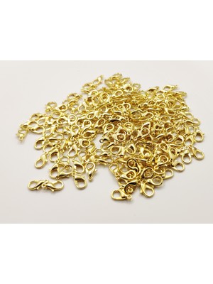 Yiğit Aksesuar 200 Adet Gold Papağan Takı Klipsi 502