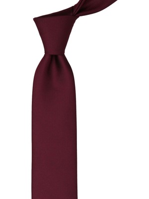 Bordo Nokta Desen Slim Kravat SK7596