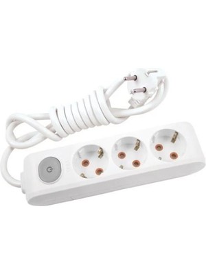 Viko Üçlü Anahtarlı Grup Priz 5 Metre