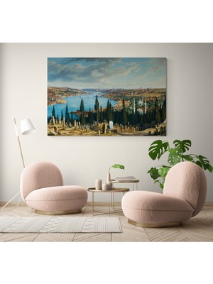 VeraStore Istanbul Manzara Kanvas Tablo