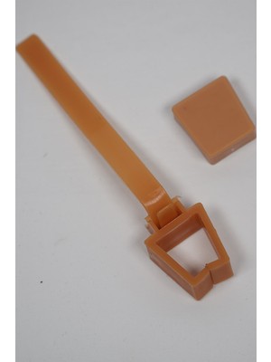 Konur Store Rustik Perde Korniş Ray Kelepçesi ve Kapak