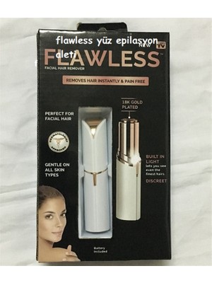 Flawless Yüz Tüy Temizleyici Epilasyon Aleti Özellikli Güvenli Kullanım