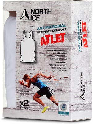 North Ice 2li Paket Atlet Beyaz