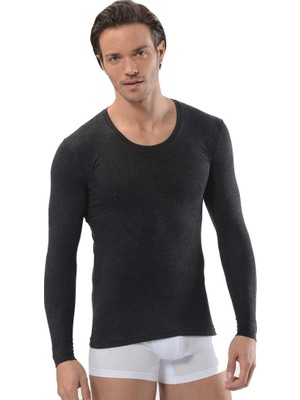 Jiber Erkek Soft Termal Uzun Kollu Üst