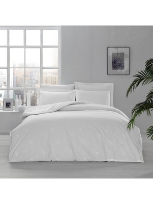 Linens White Collection Asper Nevresim Kılıfı