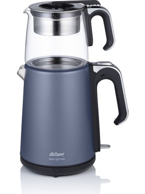 Arzum Ar3024 Hep Taze Cam Çay Makinesi – Mavi