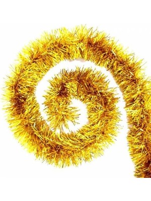 Parti Sürprizi Yılbaşı Partisi Boyun Simi Gold 1 Adet 2m 8cm