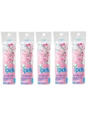 Ipek Makyaj Temizleme Pamuğu 70'li x 5 Adet