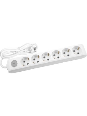 Viko Multi-Let Altılı Anahtarlı 5 Metre Kablolu Grup Priz 90117605