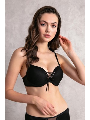 Anıl 3773 Bayan Önden Bağlamalı Push Up Sütyen