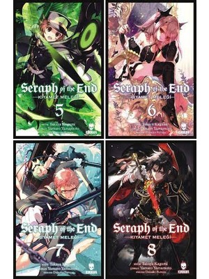 Seraph Of The End 5-6-7-8. Ciltler Manga Seti - Takaya Kagami