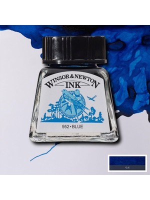 Winsor & Newton Wn Çizim Mürekkebi 14ML Blue 952
