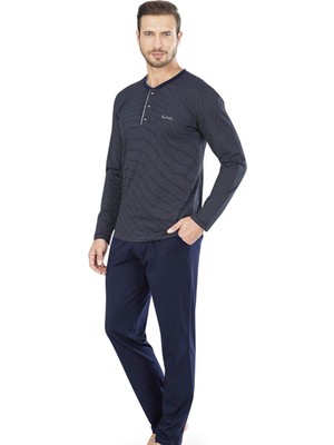 Pierre Cardin 5656 Erkek Penye Pijama 22K