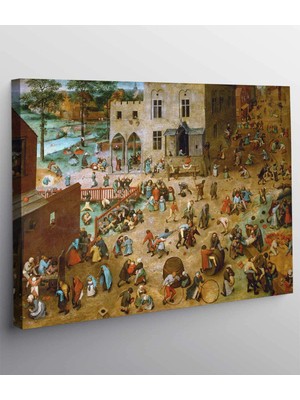 Stella Store Pieter Brueghel - Children's Games Tablosu